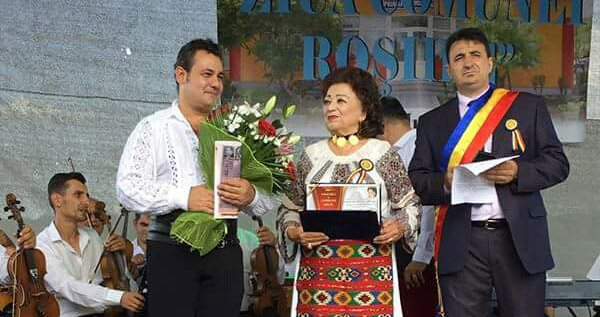 Maria Ciobanu, declarată cetăţean de onoare al comunei Roşiile