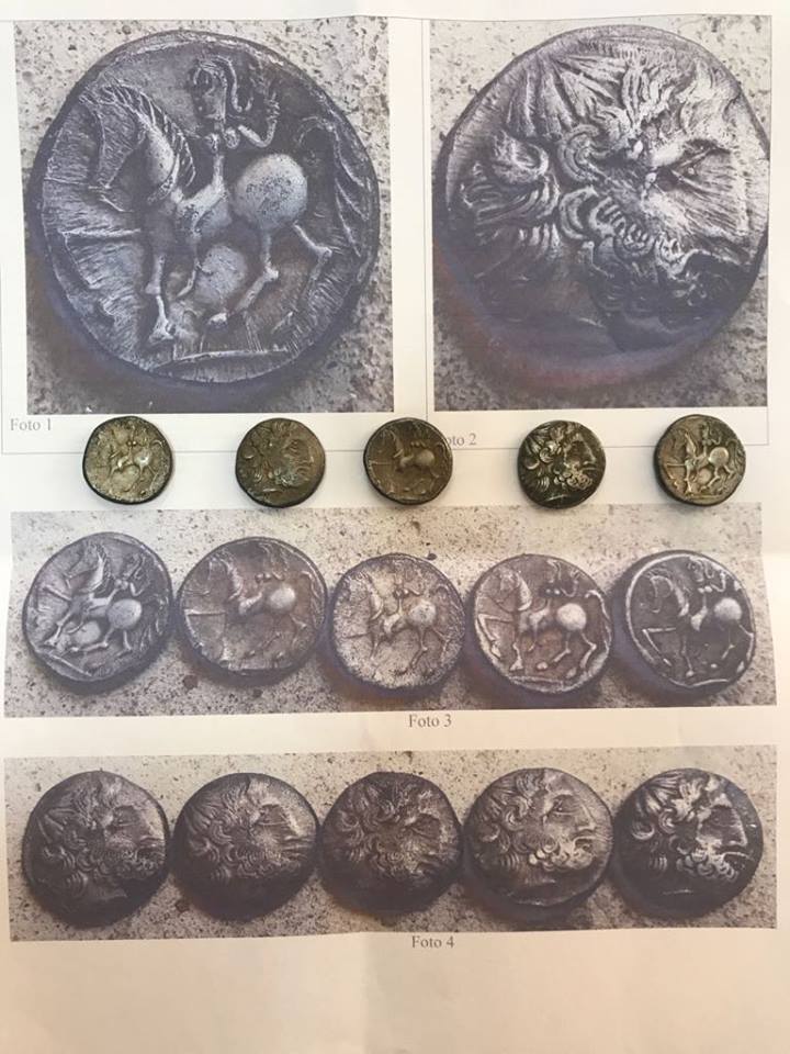 Încă 5 monede geto-dacice au fost descoperite la Bujoreni