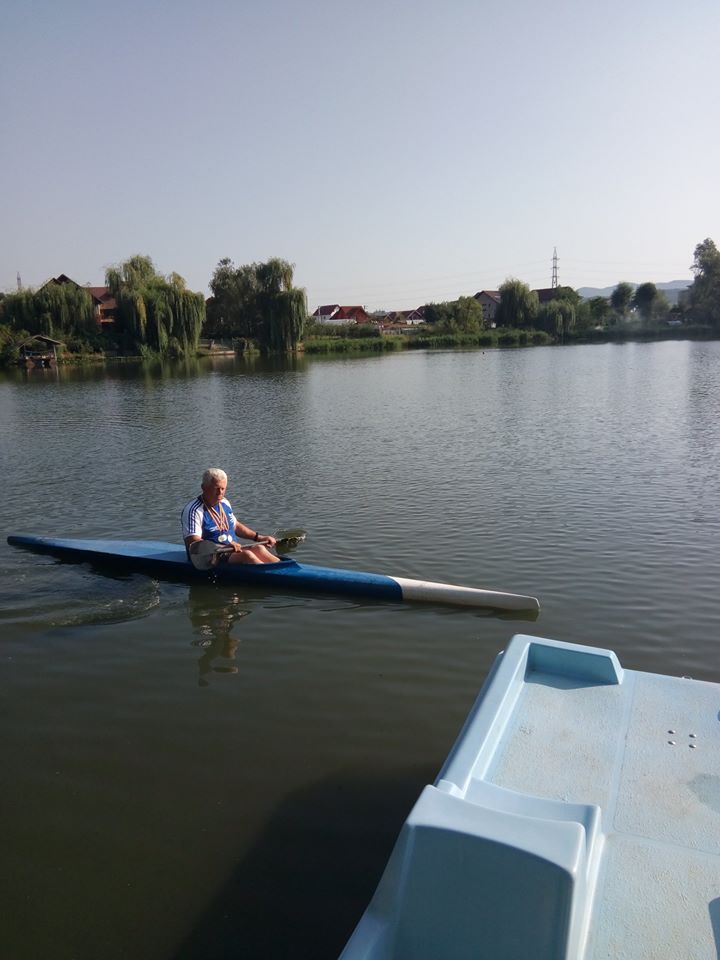 Vasile Stramatie din Bujoreni vrea să reînvie caiac-canoe la Vâlcea