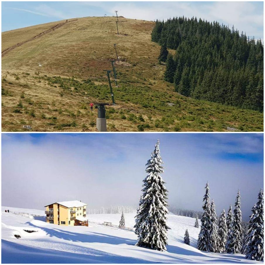 Cel mai nou domeniu schiabil din România se află la Horezu. Turiştii vor putea schia, din această iarnă, la Vf Roman