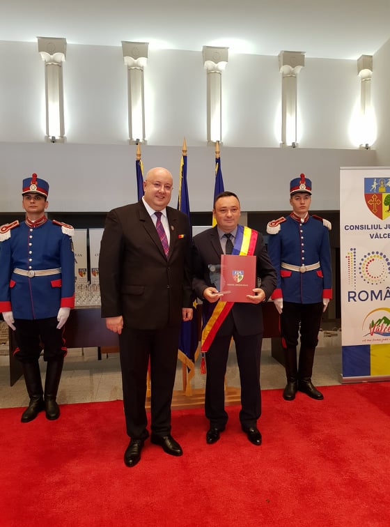 Daniel Băluță, primar Vaideeni: „Aceste momente ne fac să ne simțim fericiți, uniți și puternici, pe toți românii!”