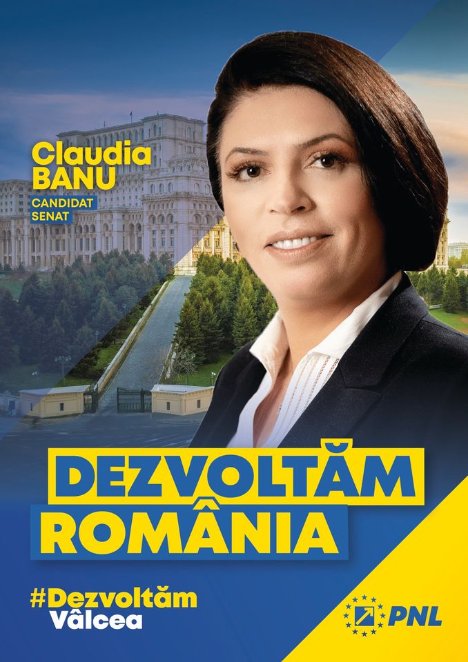 Claudia Banu: „Politica făcută de oameni capabili este singura cale prin care ne putem dezvolta”