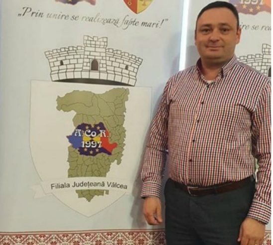 Primarul comunei Vaideeni, Daniel Băluță, rămâne președinte al ACOR Vâlcea