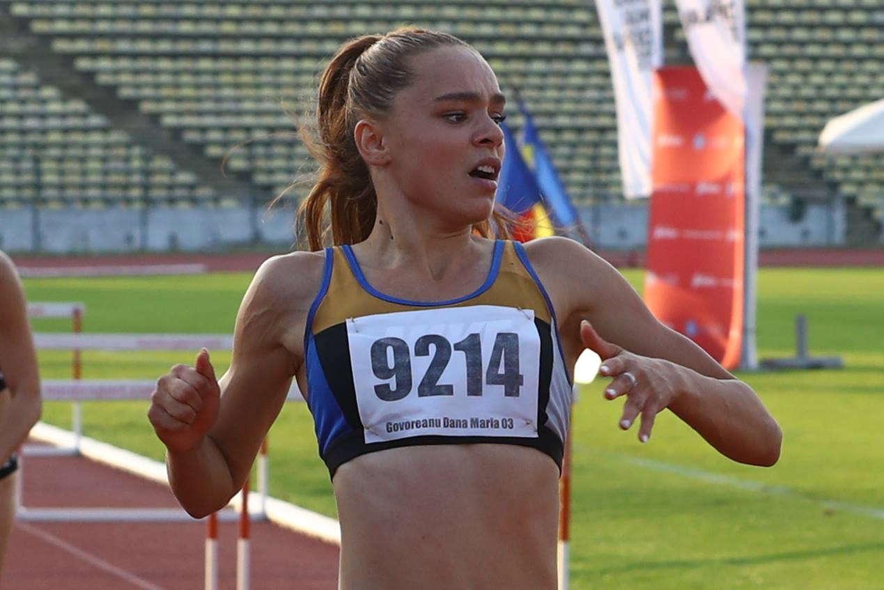 Dana Govoreanu a fost printre performerii Campionatului Internațional de Atletism al României
