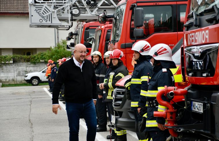 ISU Vâlcea, dotări noi pentru intervenții