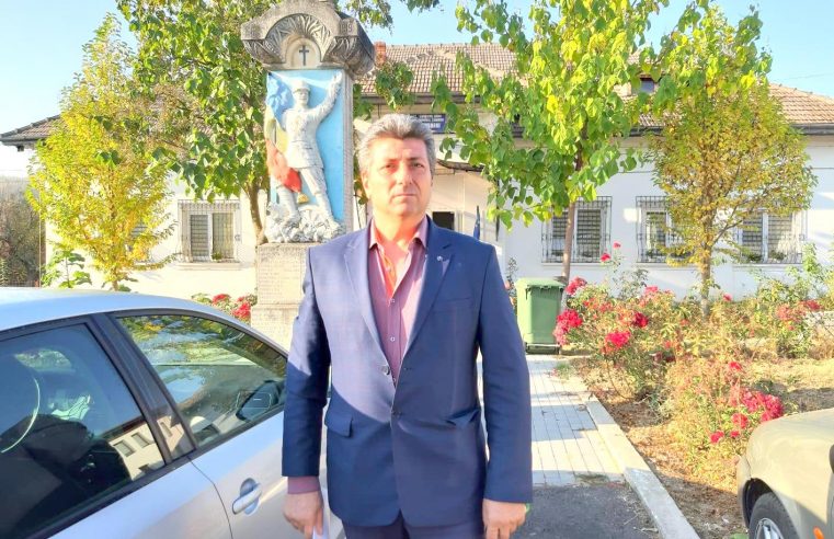 Primarul Nicolae Concioiu vrea ca toţi locuitorii din Guşoeni să aibă apă, canalizare, gaz şi drumuri moderne 