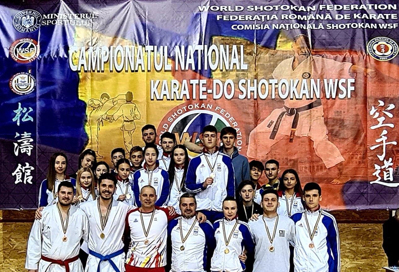 Salbă de medalii pentru sportivii de la CS Chimia la Campionatul Național de karate shotokan