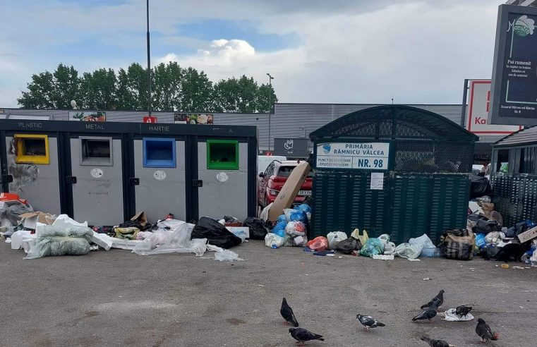 Soluție temporară | Romprest va colecta doar gunoaiele din jurul pubelelor