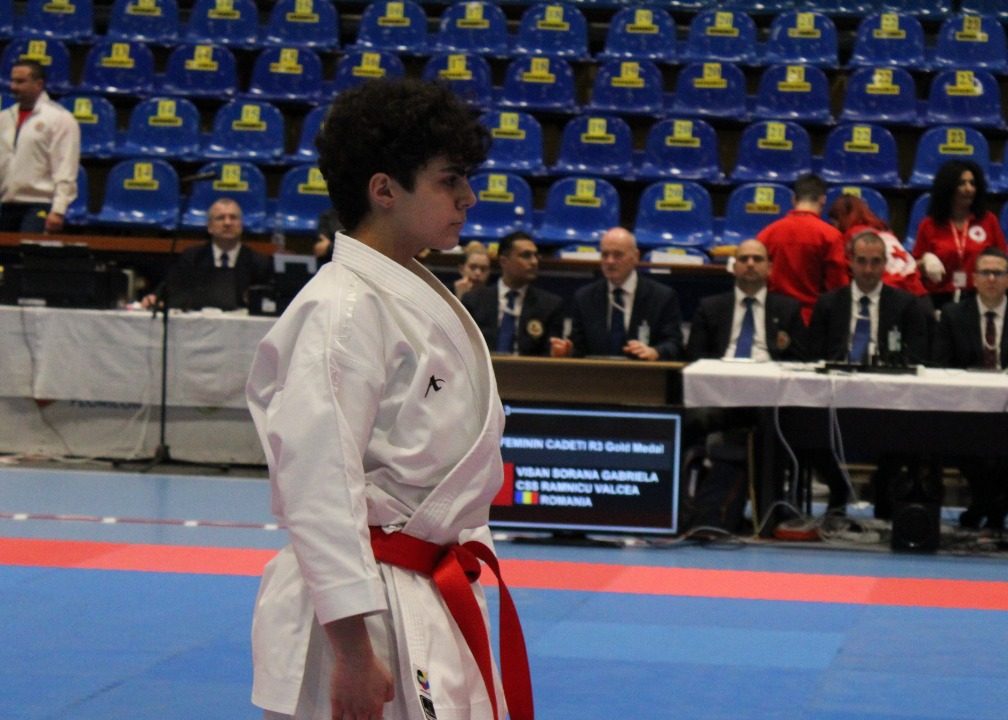 Vâlceanca Sorana Vișan merge la Campionatul European de karate pentru cadeți