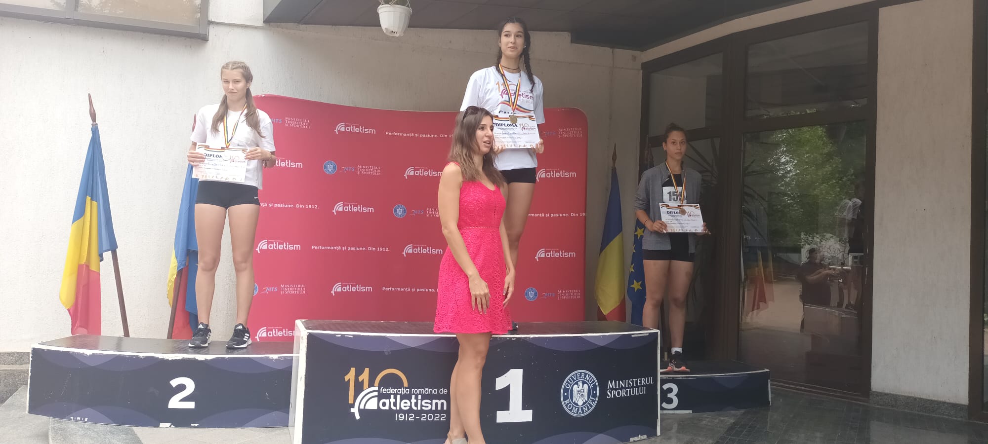 Alexia Chiriță a cucerit argintul național la Under 16, în proba de hexatlon!