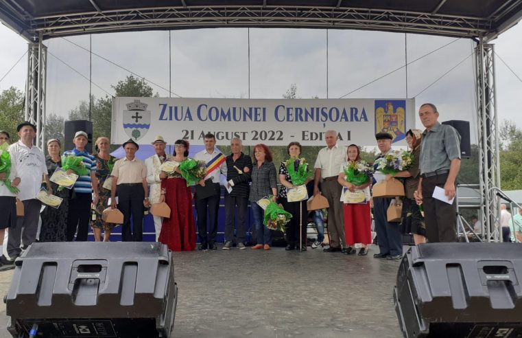 Mare sărbătoare de ziua comunei Cernişoara