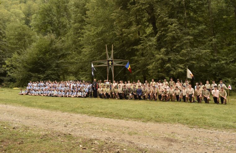 Tabără națională de cercetași creștini, organizată în județul Vâlcea