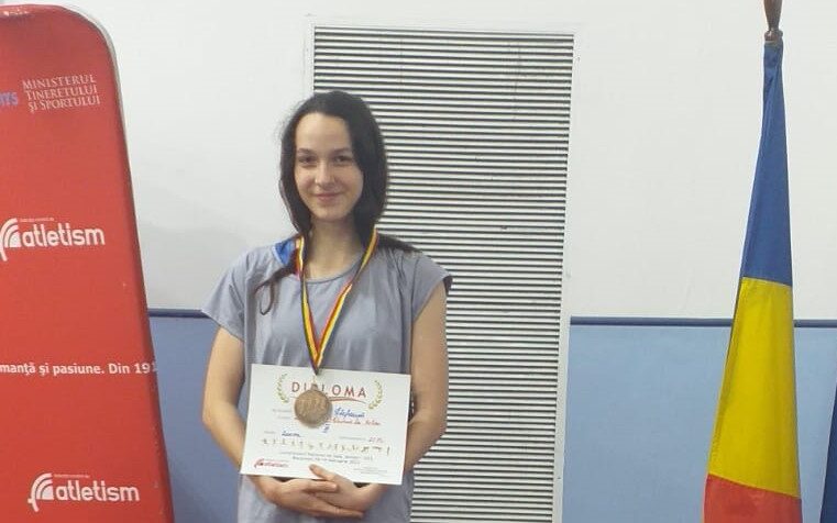 Atleta Ștefania Balint a cucerit bronzul în proba de 200 m la U23