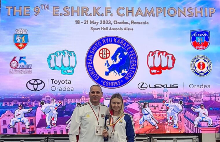 Andreea Bîlă, medalie de bronz la Campionatul Mondial de Karate Shito Ryu