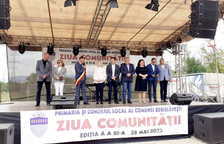 Duminică, 28 mai 2023, Primăria comunei Berislăvești a organiza cea de-a XI-a ediţie a ”Zilei comunității Berislăveşti”