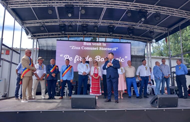 Sute de localnici au sărbătorit duminică, 9 iulie, „Ziua Comunei Stoeneşti”