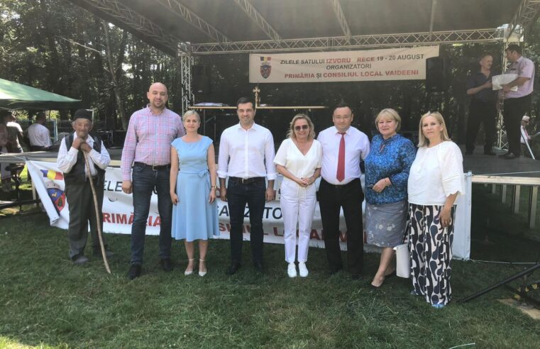 La Vaideeni, prima ediție a Zilelor Satului Izvorul Rece a marcat un moment de sărbătoare în comunitate