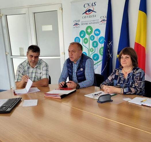 Dezbatere constructivă cu furnizorii: CAS Vâlcea caută soluții pentru un sistem de sănătate eficient