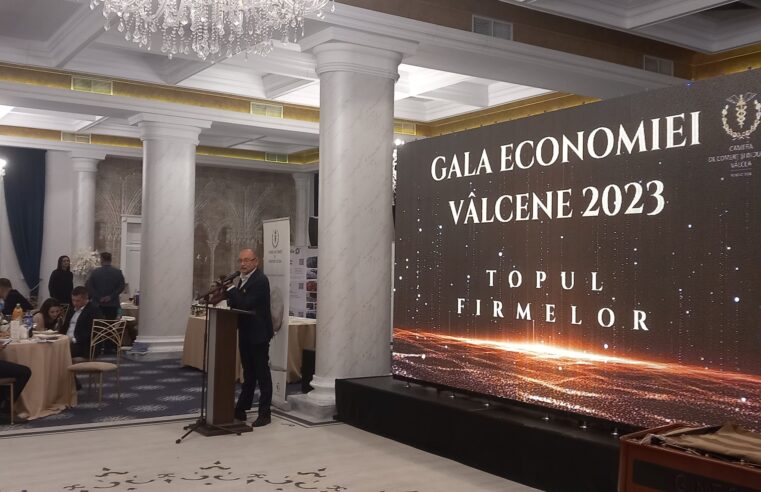 Gala economiei vâlcene 2023: un apel la acțiune împotriva declinului economic cauzat de indolența administrației