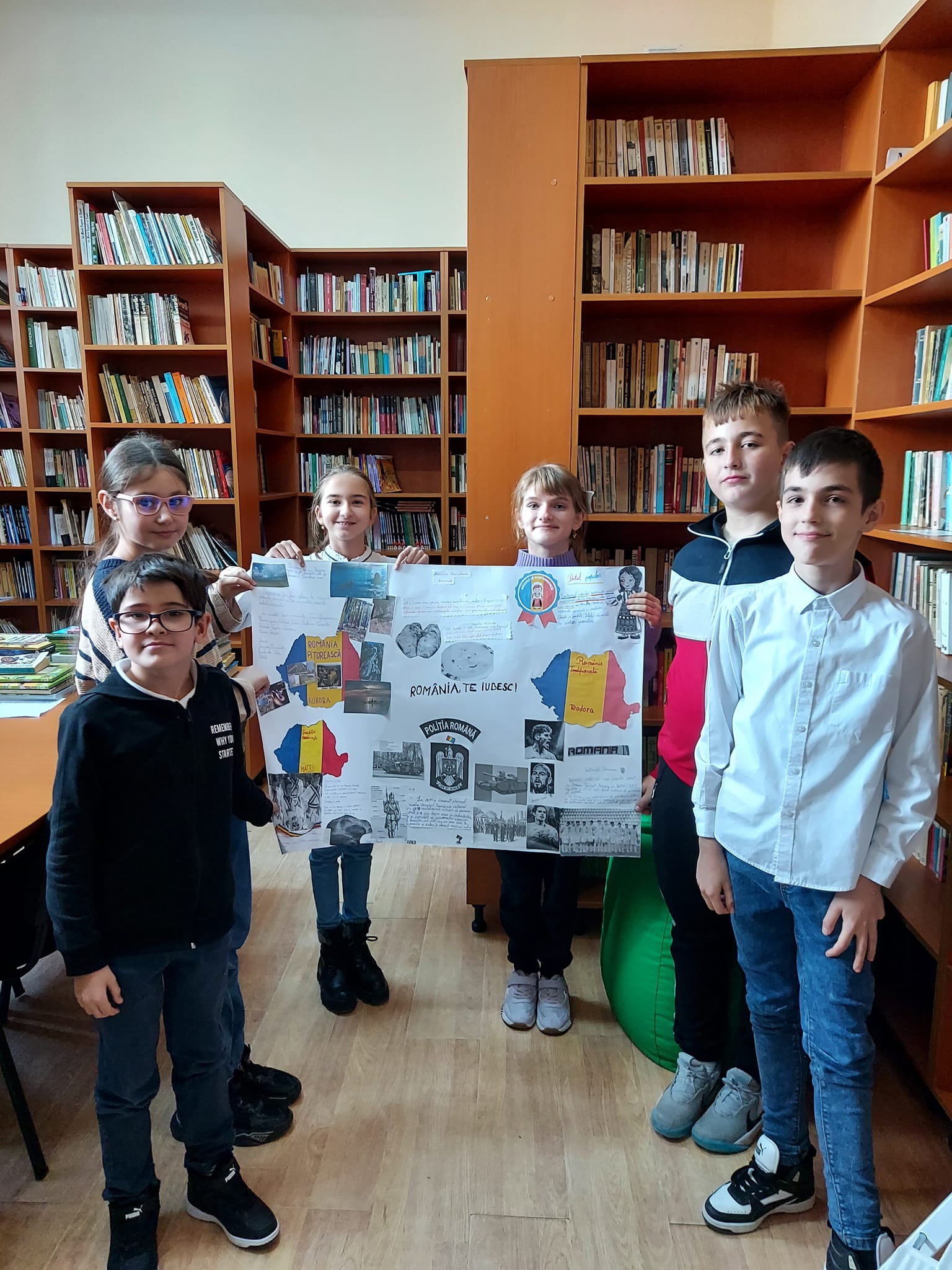 Proiect excepțional la Școala Gimnazială Galicea : ‘România, te iubim!’