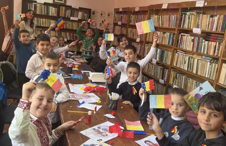 Slătioara în spiritul patriotismului: celebrarea cu fast în onoarea Zilei Naționale la bibliotecă și școală