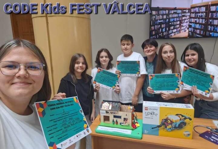 Copiii din Pietrari în lumina reflectoarelor la CODE Kids FEST 2023: Un spectacol de inovație și ingeniozitate la Politehnica București