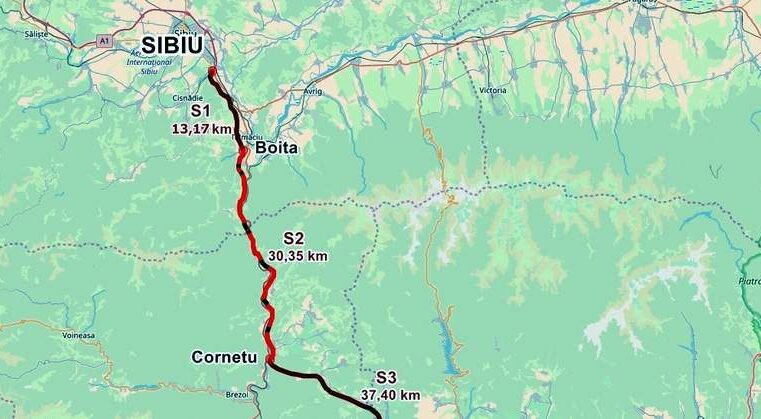 Startul lucrărilor la cel mai dificil lot de autostradă: Boița-Cornetu pe A1 Sibiu-Pitești
