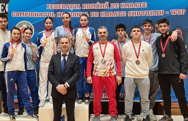Salbă de medalii pentru CS Chimia și Sen Sport la Campionatul Național de Karate Shotokan WSF