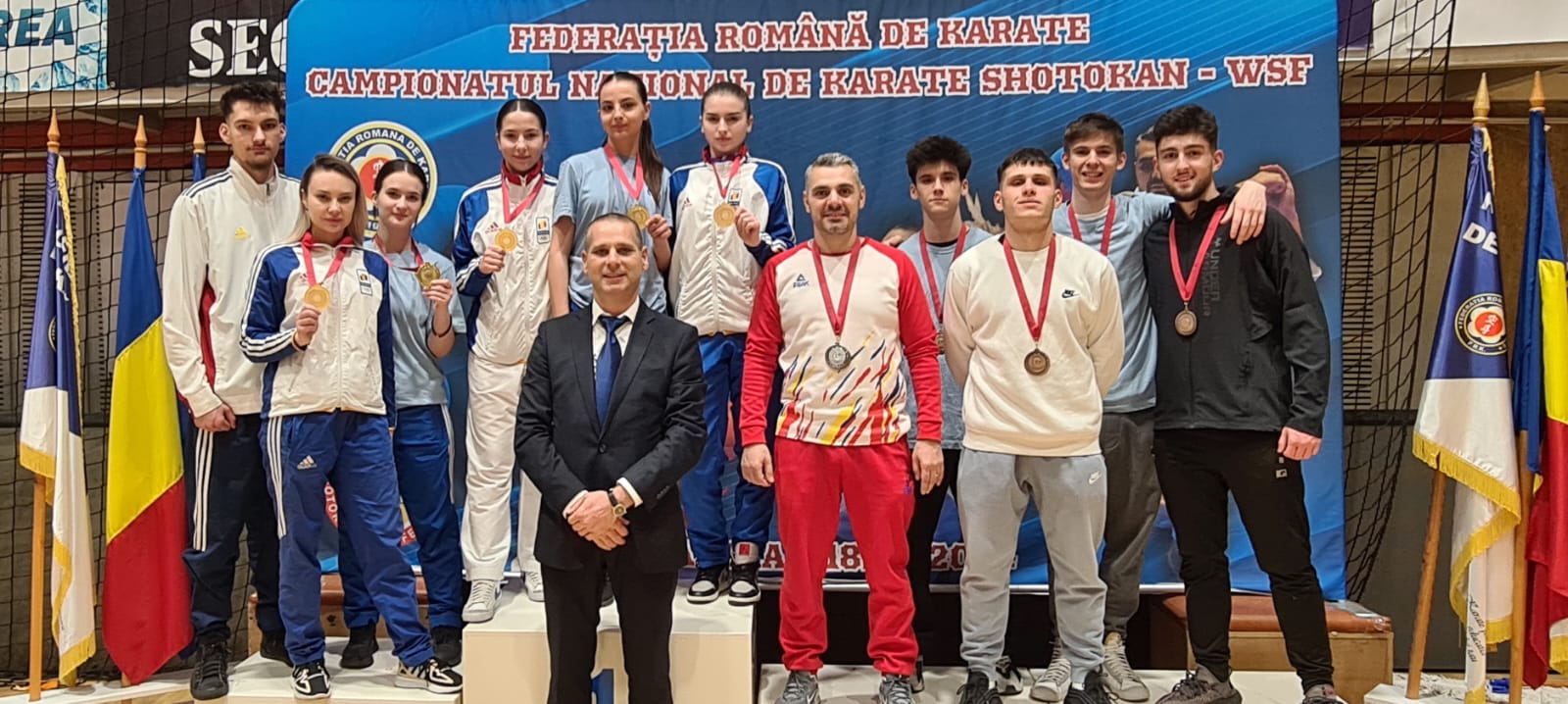 Salbă de medalii pentru CS Chimia și Sen Sport la Campionatul Național de Karate Shotokan WSF