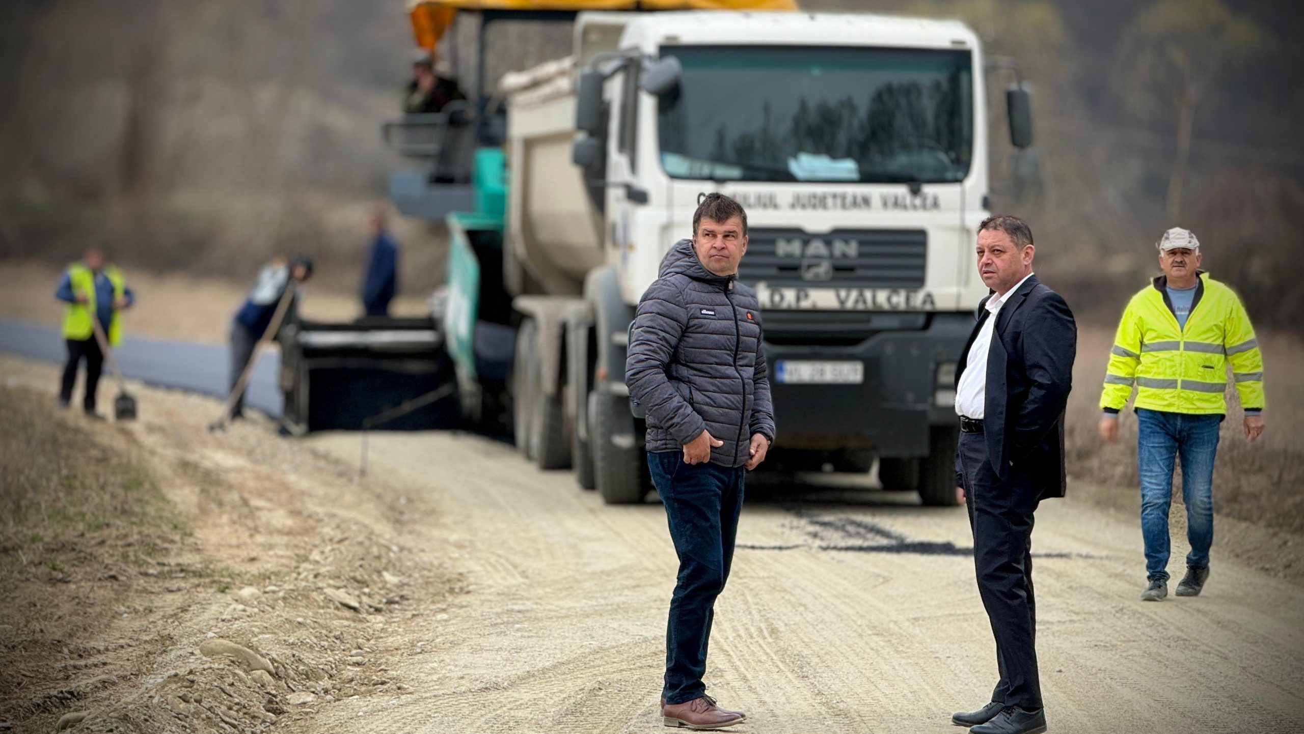 Îmbunătățiri pe șoselele județene