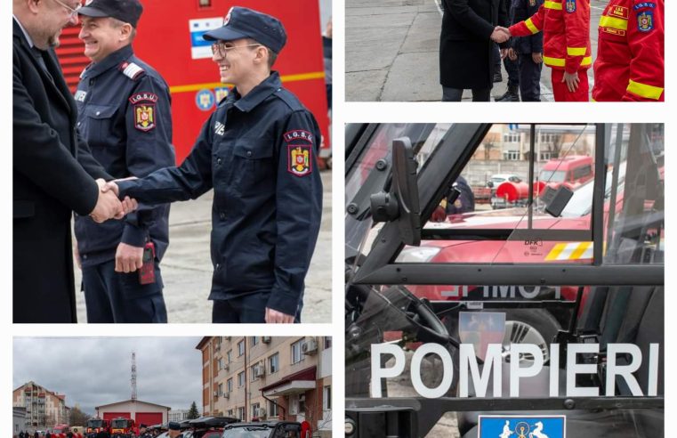 Modernizare majoră la ISU Vâlcea: Investiții de 1,2 milioane lei în echipamente