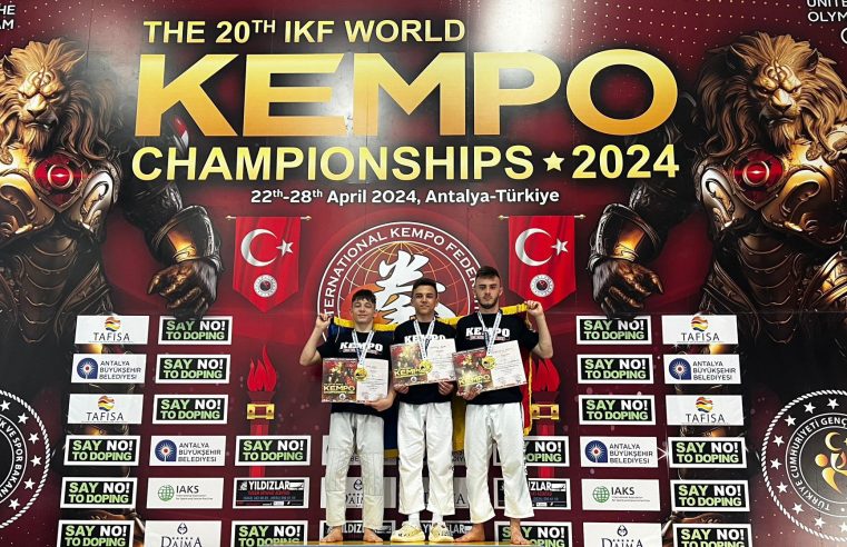 Vâlcea are campioni mondiali! Trei juniori de la Tyg MMA, comportare de excepție la Mondialul de kempo