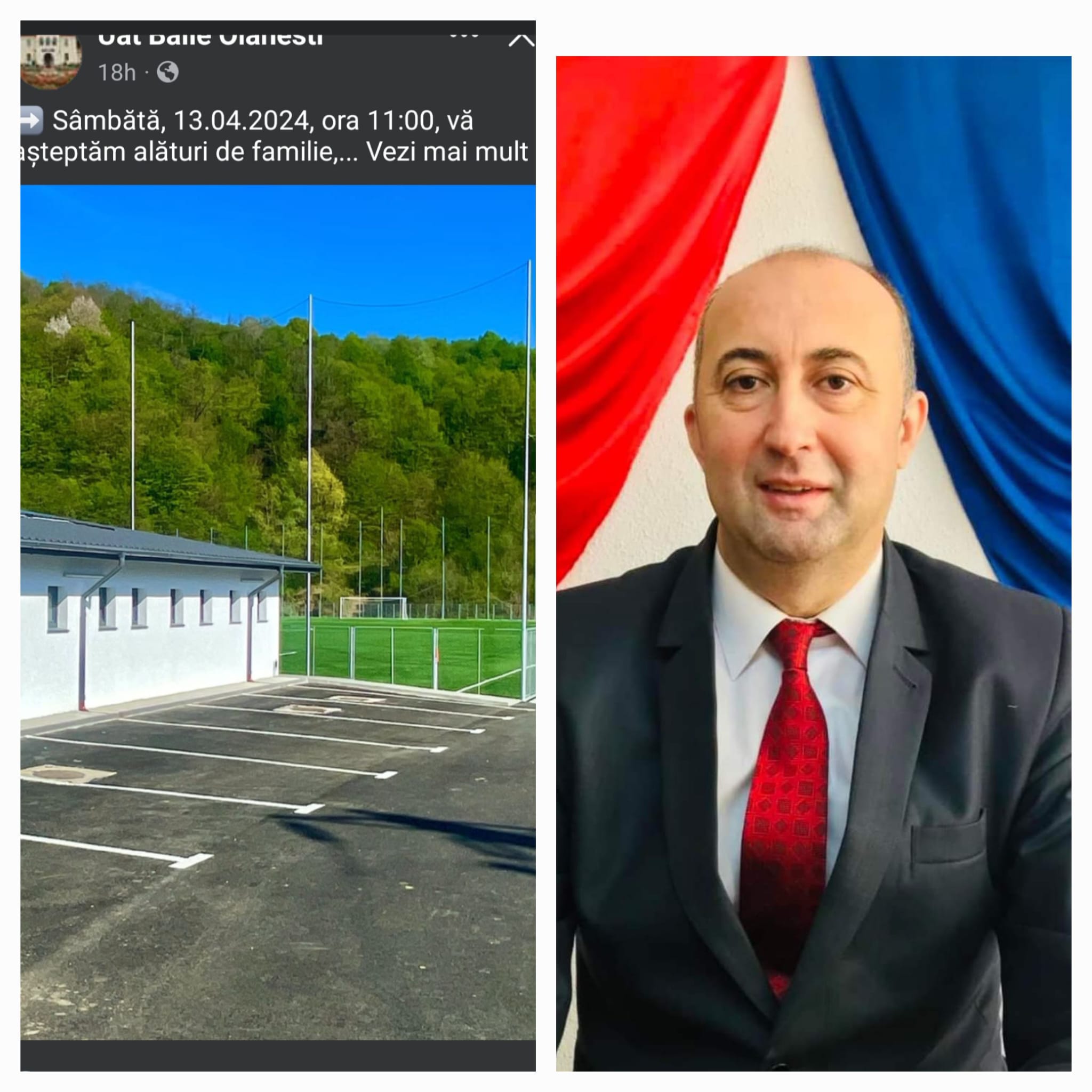 Sâmbătă, 13 aprilie, va fi inaugurat stadionul din Băile Olănești