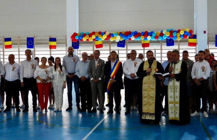 Zi festivă în Gușoeni: Sărbătorirea Rusaliilor și inaugurarea sălii de sport
