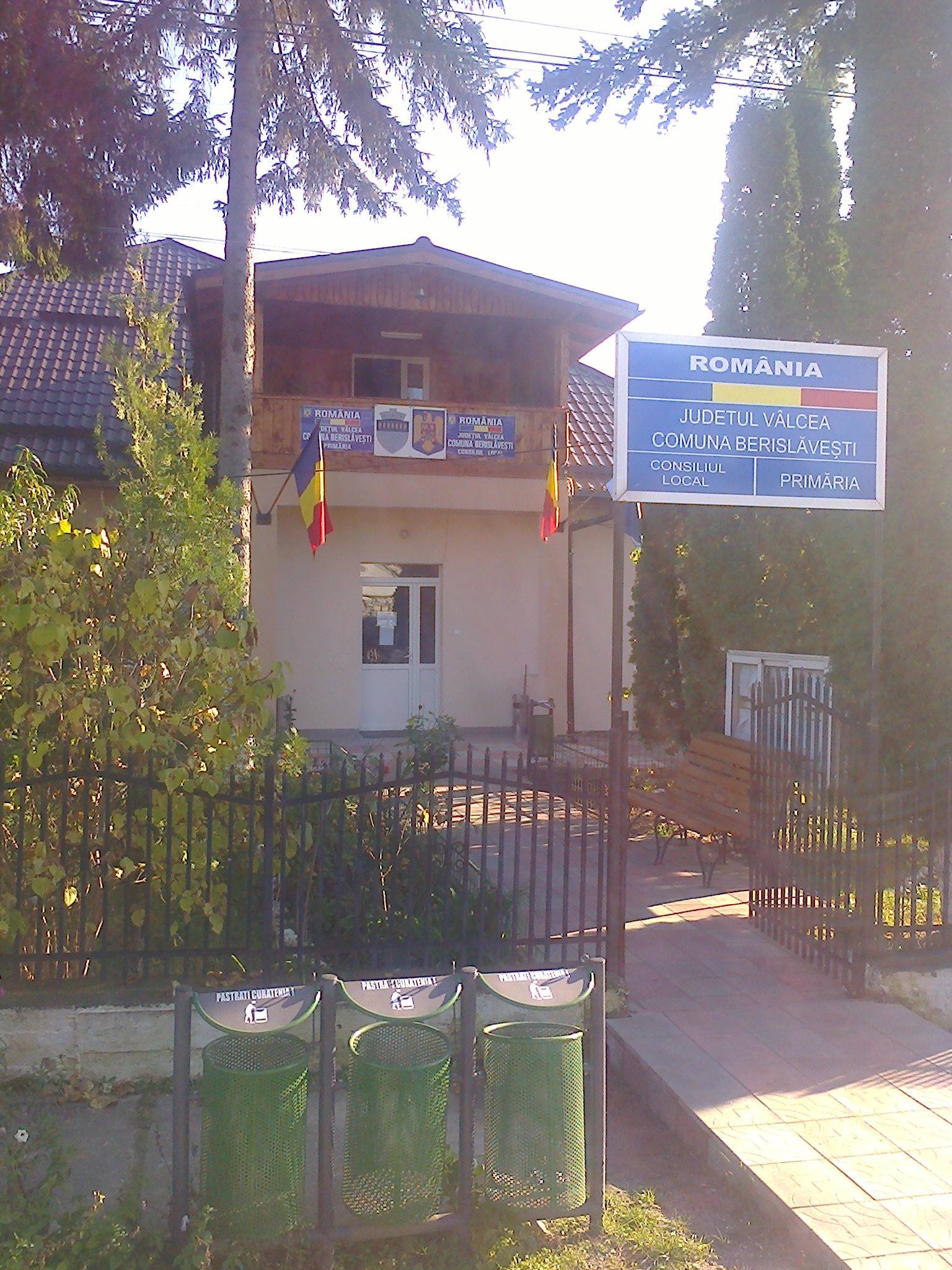 BERISLĂVEȘTI – Comunicat de presă finalizare proiect  „PNRR: Fonduri pentru România modernă și reformată!” –