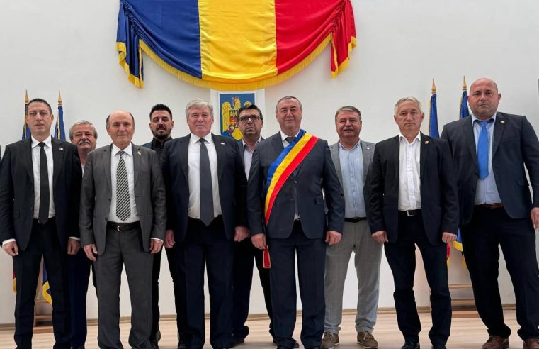 Constantin Aleca începe un nou mandat la Bălcești: «Ușa mea este deschisă pentru orice sugestie»