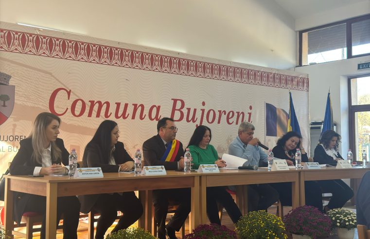 Gheorghe Gîngu a depus jurământul pentru un nou mandat de primar al comunei Bujoreni