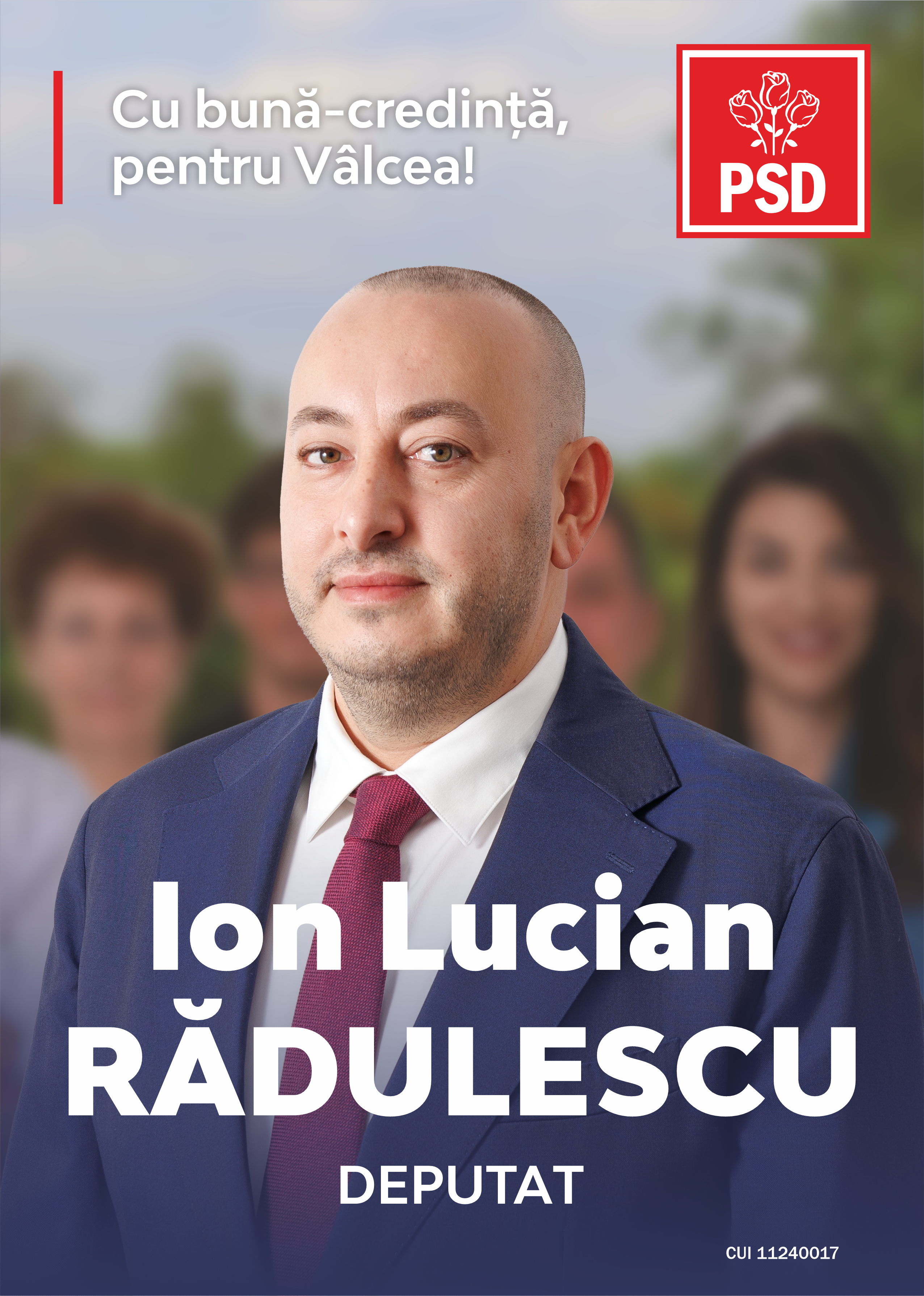 Ion Lucian Rădulescu: „Pentru Vâlcea, pentru România, pentru oameni!”