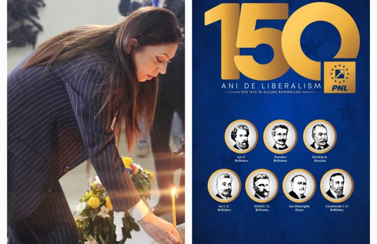 Claudia Banu: „150 de ani de PNL înseamnă responsabilitate, curaj și respect pentru istorie”