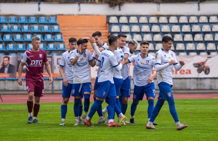 Victorie lejeră pentru Vâlcea în meciul cu Bascov. ”Dublă” pentru Mario Preda