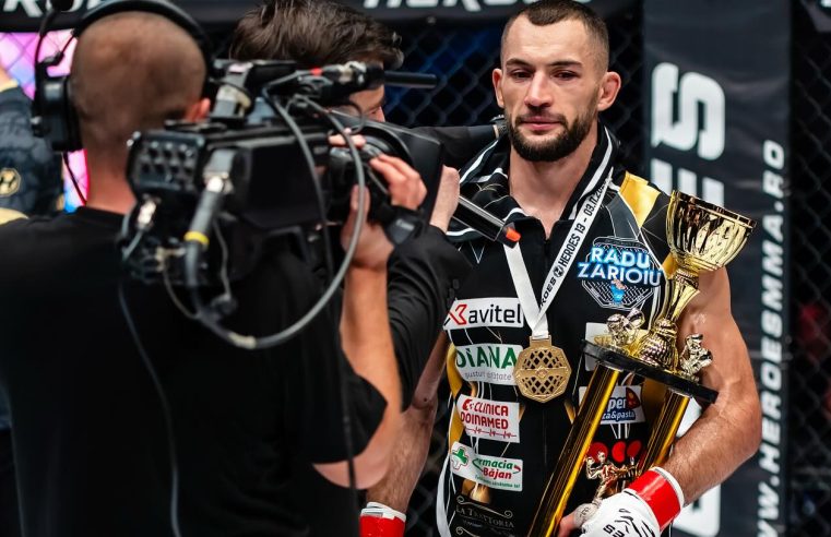 Mesajul lui Radu Zarioiu după ce și-a spulberat adversarii în galele profesioniste. ”Recunoștință și Respect!”