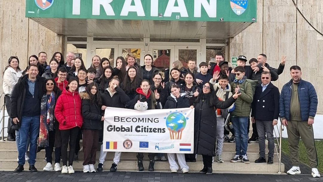  14 țări, 4 continente și o săptămână de educație globală la Școala Gimnazială „Take Ionescu” din Râmnicu Vâlcea